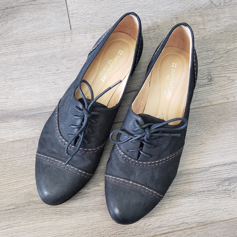 Black Suede Flats